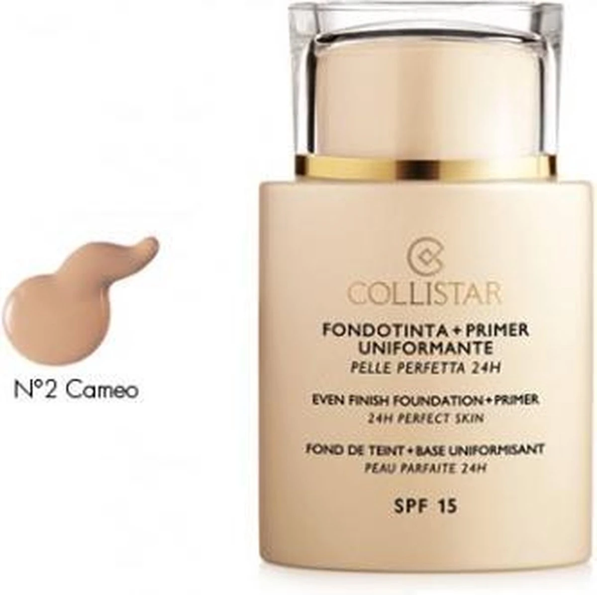 Collistar Even Finish Foundation + Primer 2 Cameo 7 Collistar Even Finish Foundation + Primer 2 Cameo - Afbeelding 5