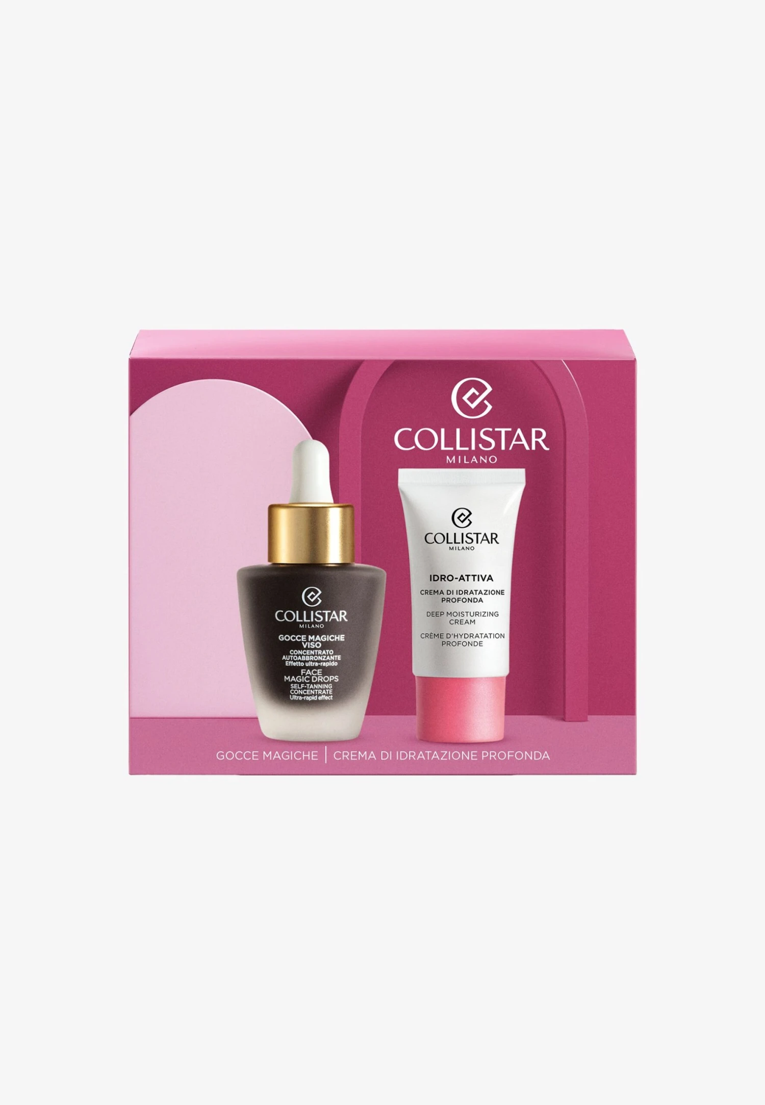 Collistar Exclusive Set Gocce Magiche Self Tan + Idro-Attiva Moisturizing Cream - Huidverzorgingsset - - 3 Collistar Exclusive Set Gocce Magiche Self Tan + Idro-Attiva Moisturizing Cream - Huidverzorgingsset - -