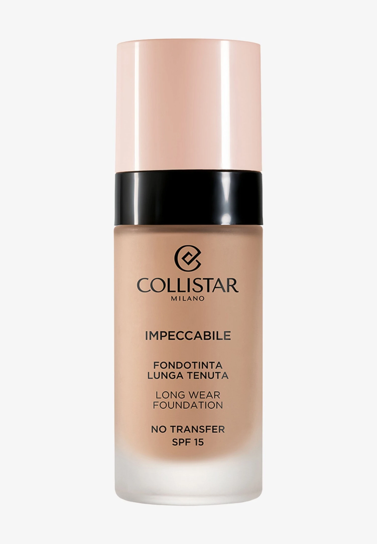 Collistar Impeccabile Long Wear Foundation - Foundation - Pink Sand 3 Collistar Impeccabile Long Wear Foundation - Foundation - Pink Sand