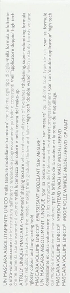 Collistar Mascara Volume Unico® Mascara - Intense Black 19 Collistar Mascara Volume Unico® Mascara - Intense Black -Pure Skin Verkoop 290x1200 1