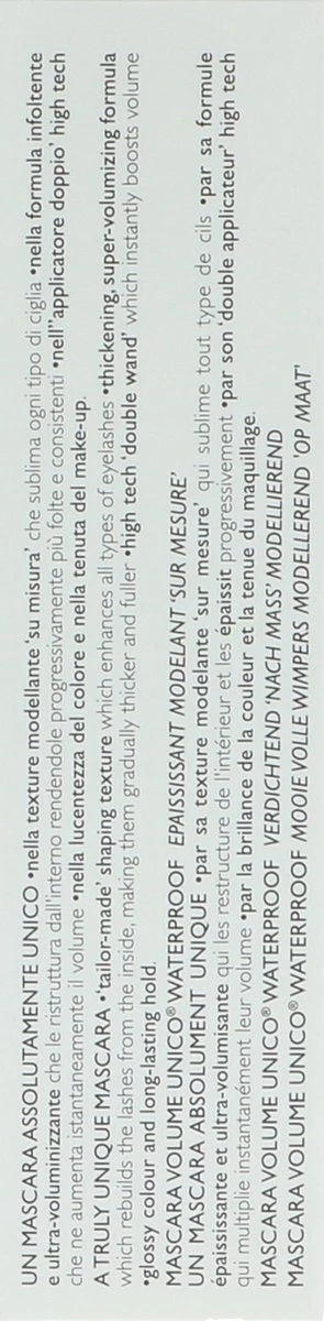 Collistar Mascara Volume Unico Waterproof Intense Black 4 Collistar Mascara Volume Unico Waterproof Intense Black - Afbeelding 2