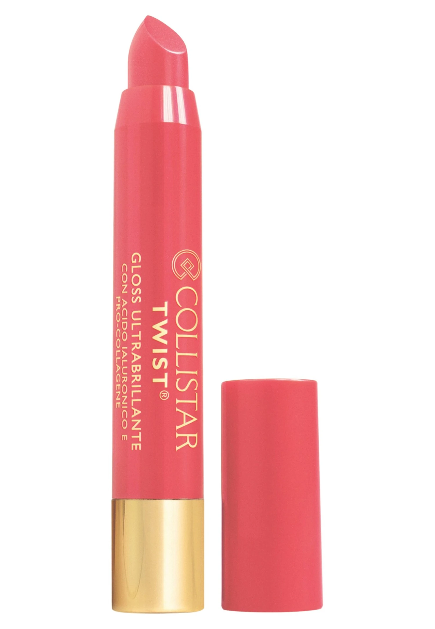 Collistar Twist® Ultra Shiny Gloss - Lipgloss - N. 207 Rose Coral 3 Collistar Twist® Ultra Shiny Gloss - Lipgloss - N. 207 Rose Coral