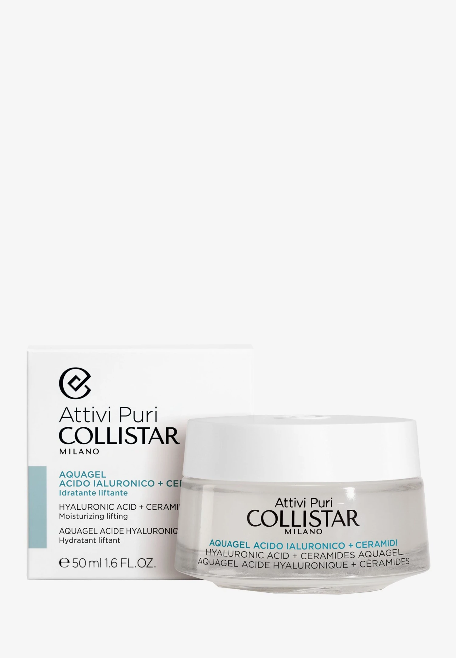 Collistar Hyaluronic Acid + Ceramides Aquagel - Moisturizing Lifting - Dagcrème - - 3 Collistar Hyaluronic Acid + Ceramides Aquagel - Moisturizing Lifting - Dagcrème - -