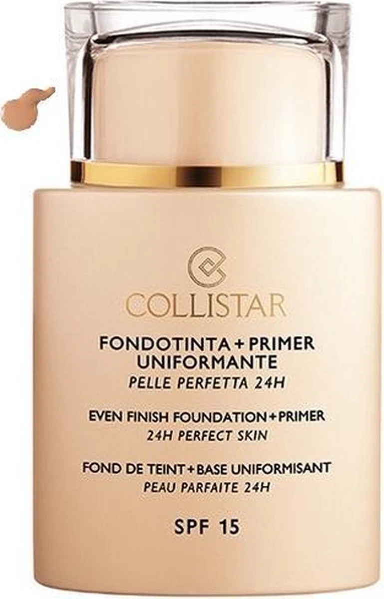 Collistar Even Finish Foundation + Primer 4 Biscuit 6 Collistar Even Finish Foundation + Primer 4 Biscuit - Afbeelding 4