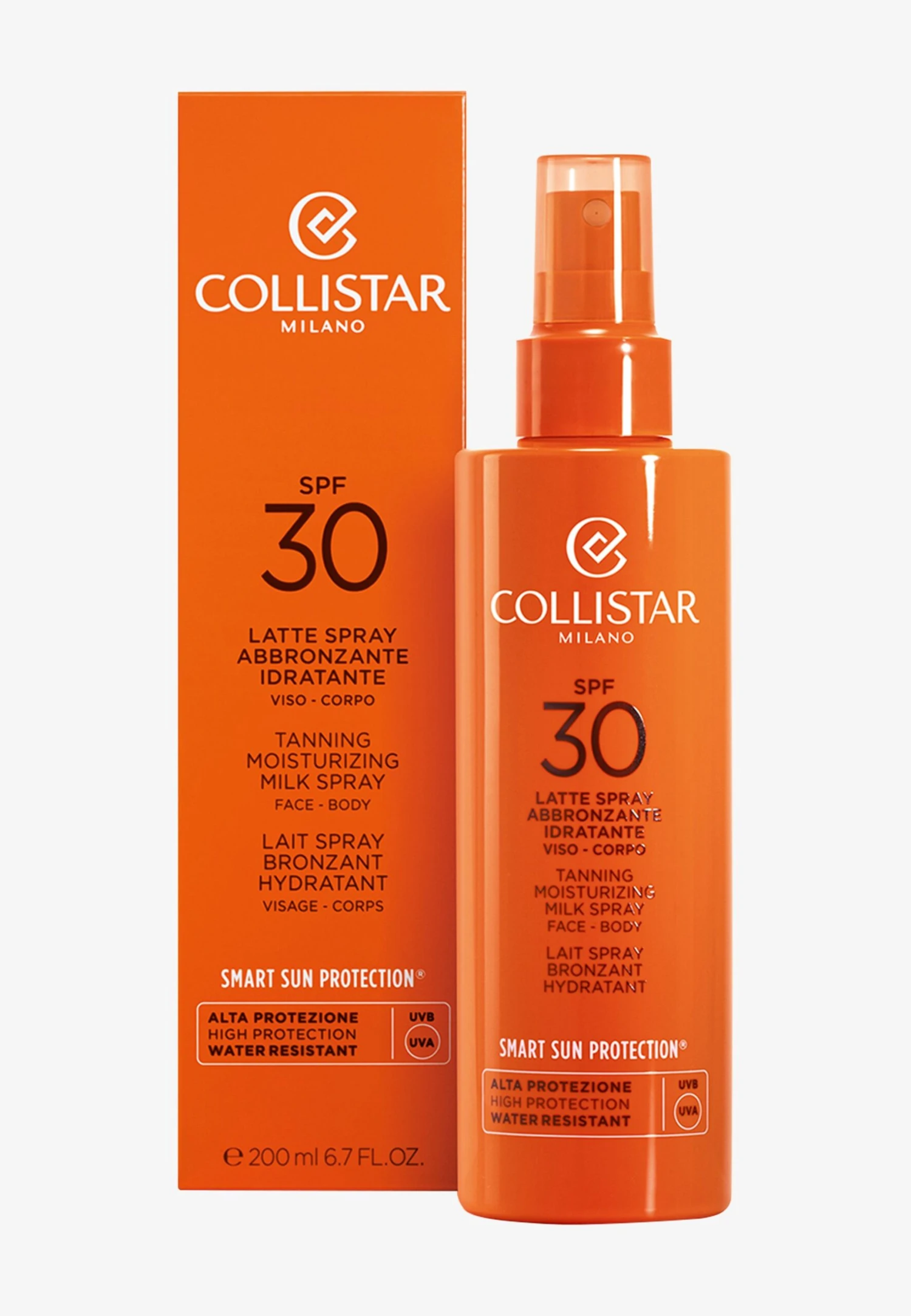 Collistar Tanning Moisturizing Milk Spray Spf 30 - Zonnebrandcrème - - 4 Collistar Tanning Moisturizing Milk Spray Spf 30 - Zonnebrandcrème - - - Afbeelding 2
