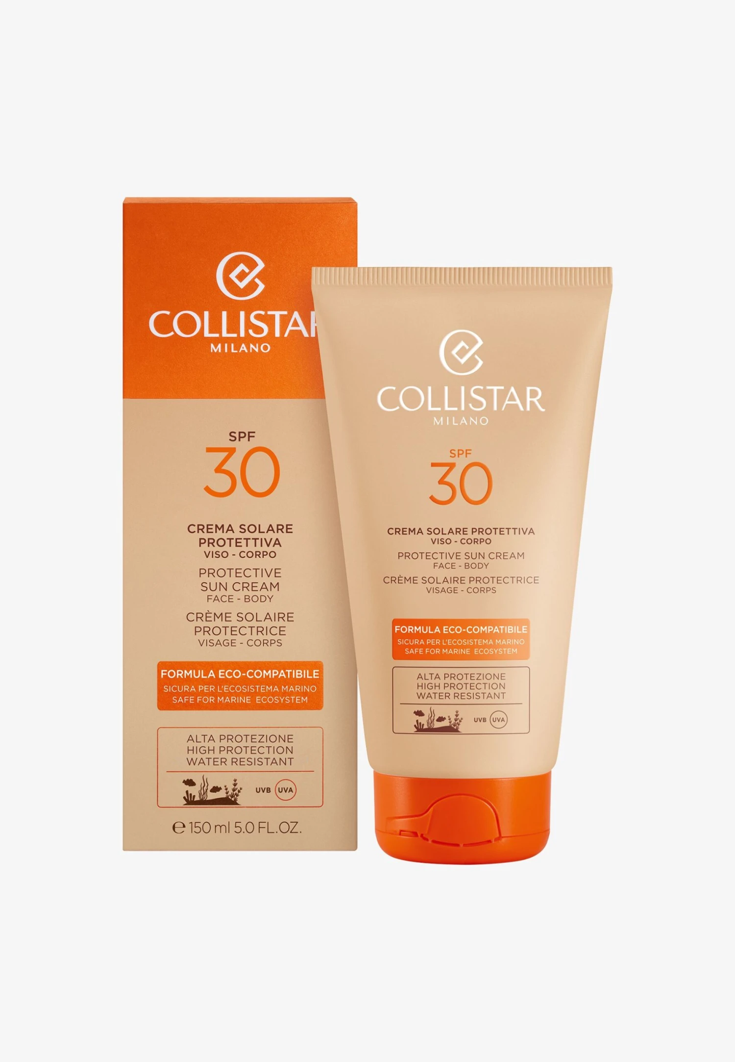 Collistar Eco-Compatible - Protective Sun Cream Spf 30 - Zonnebrandcrème - - 4 Collistar Eco-Compatible - Protective Sun Cream Spf 30 - Zonnebrandcrème - - - Afbeelding 2