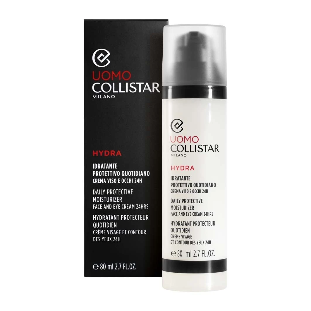 Collistar UomoHydra Daily Protective Moisturizer Face And Eye Cream 24H 4 Collistar UomoHydra Daily Protective Moisturizer Face And Eye Cream 24H - Afbeelding 2
